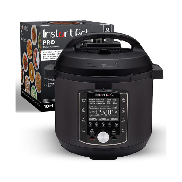 Instant Pot Pro (8 QT) 10-in-1 Pressure Cooker,