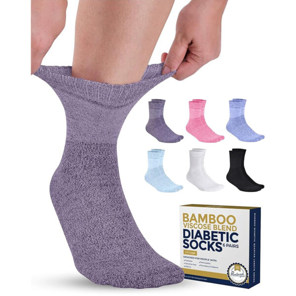 Bamboo Viscose Diabetic Socks