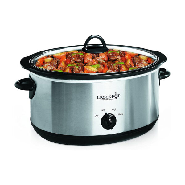 Crock-Pot 7 Quart Oval Manual Slow Cooker,