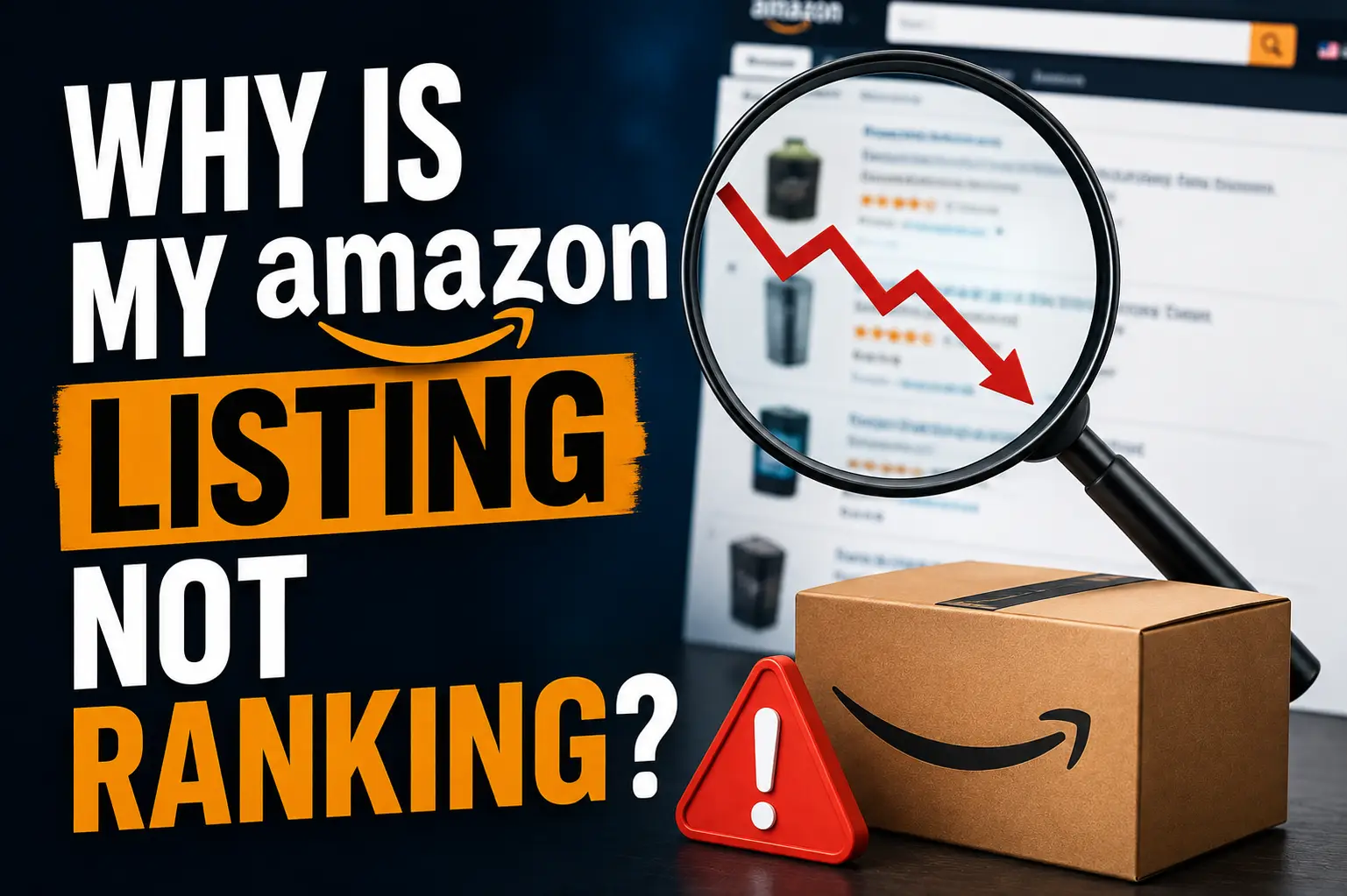 Why Is My Amazon Listing Not Ranking? — Diagnose and Fix It